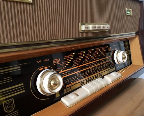 Radio estéreo de tubo Philips B6X43A/01 ⋆ Neef Louis Design Amsterdam