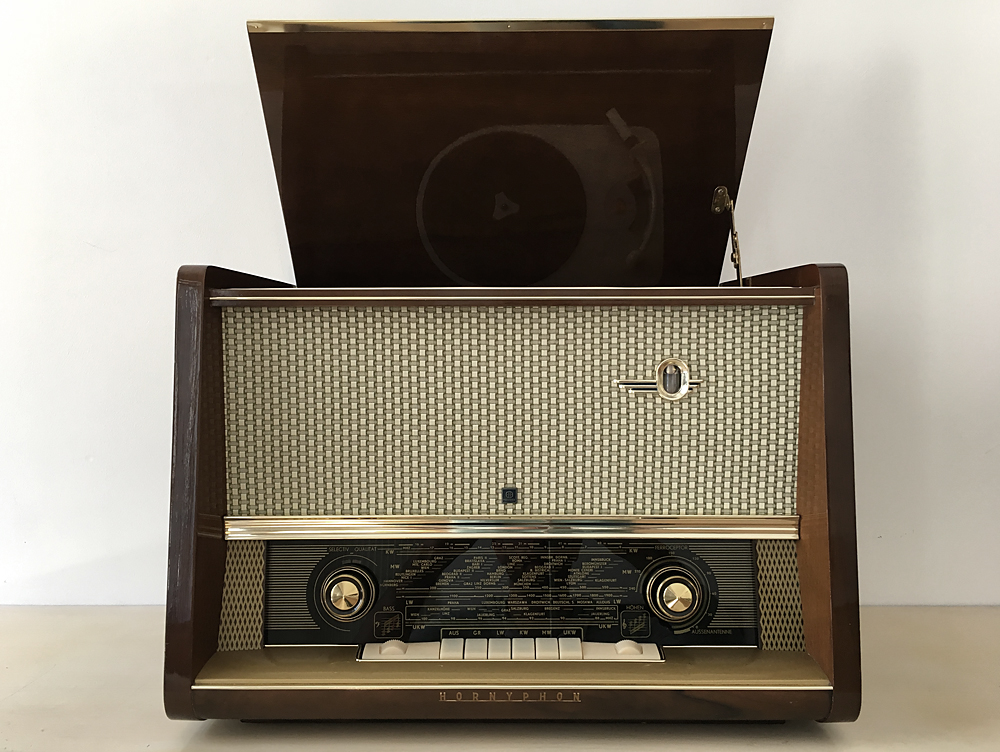 Radio estéreo de tubo Philips B6X43A/01 ⋆ Neef Louis Design Amsterdam